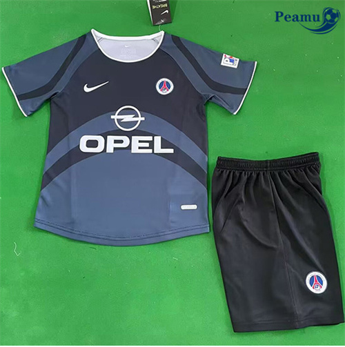 Maglia Calcio Classico Maglie PSG Bambino Terza 2001-02