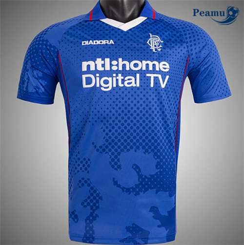 Maglia Calcio Classico Maglie Glasgow Rangers Prima 2002-03