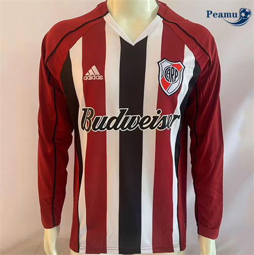 Maglia Calcio Classico Maglie River Plate Seconda Manica lunga 2005-06