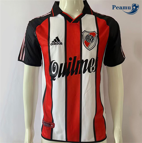 Maglia Calcio Classico Maglie River Plate Segunda 2000-01