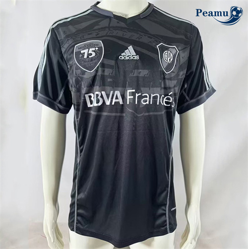 Maglia Calcio Classico Maglie River Plate nero 75e Aniversario 2013-14