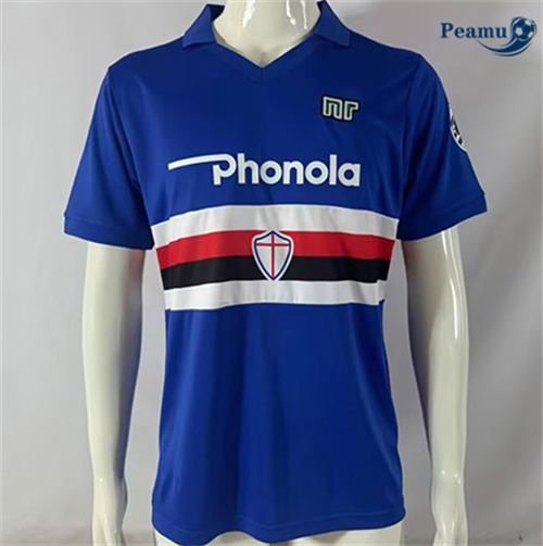 Maglia Calcio Classico Maglie Sampdoria Prima 1984-88