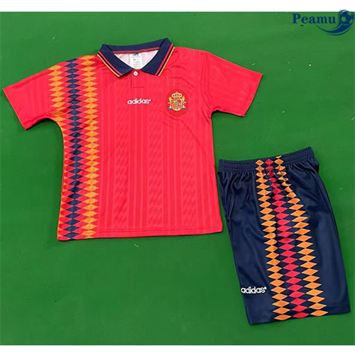 Maglia Calcio Classico Maglie Spagna Bambino Prima 1994