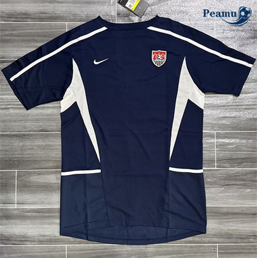 Maglia Calcio Classico Maglie Stati Uniti Segunda 2002
