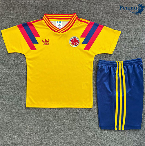 Maglia Calcio Colombia Bambino Prima 1990 2025-2026