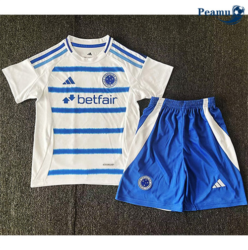 Maglia Calcio Cruzeiro Bambino Seconda 2025-2026