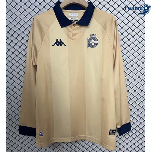 Maglia Calcio Deportivo La Coruna 25° anniversario Manica lunga 2025-2026