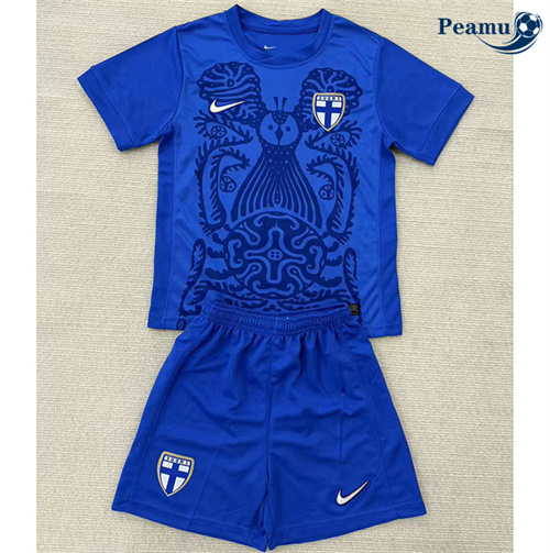 Maglia Calcio Finlandia Bambino Prima 2025-2026