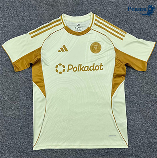 Maglia Calcio Inter Miami Formazione Giallo 2025-2026