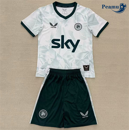 Maglia Calcio Irlanda Bambino Segunda 2025-2026