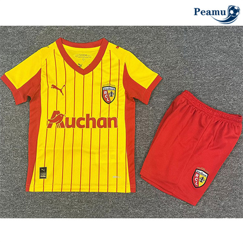 Maglia Calcio Lens Bambino Prima 2025-2026