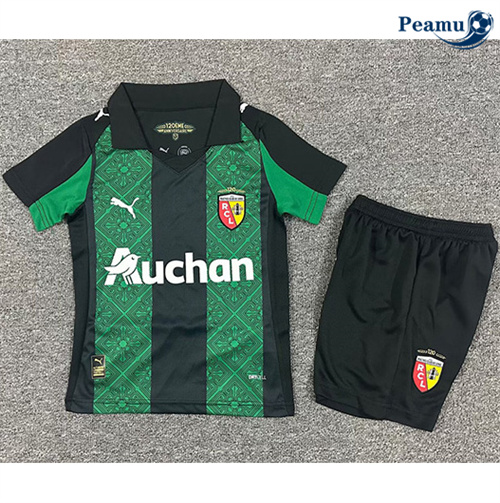 Maglia Calcio Lens Bambino Seconda 2025-2026