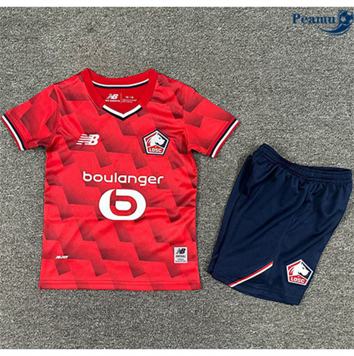 Maglia Calcio Lille OSC Bambino Prima 2025-2026