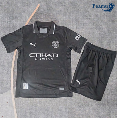 Maglia Calcio Manchester City Bambino Terza 2025-2026