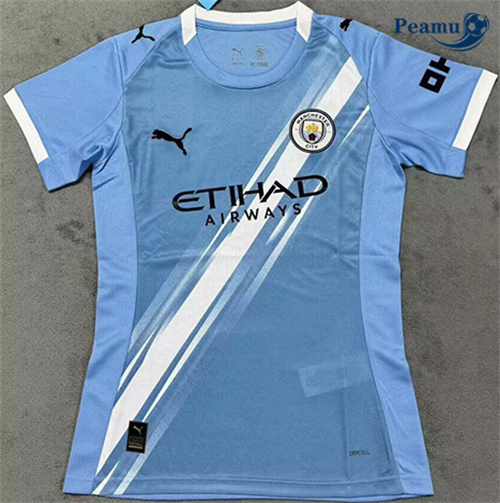 Maglia Calcio Manchester City Donna Prima 2025-2026