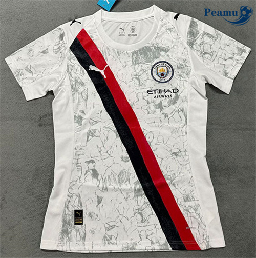 Maglia Calcio Manchester City Donna Seconda 2025-2026
