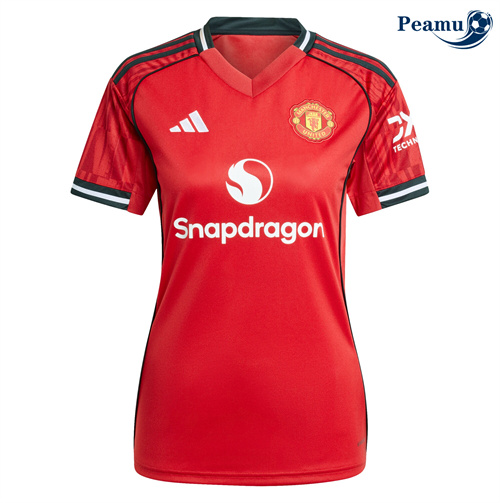 Maglia Calcio Manchester United Donna Prima 2025-2026