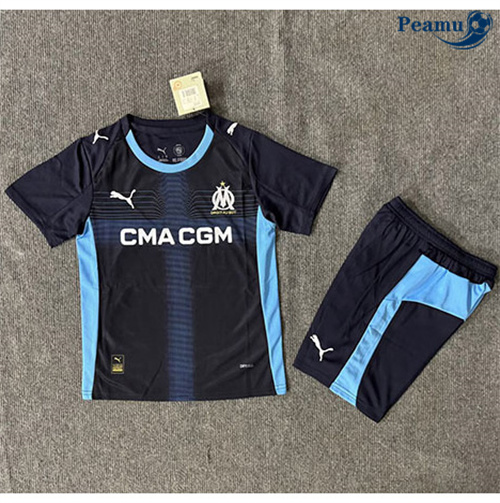 Maglia Calcio Marsiglia Bambino Seconda 2025-2026