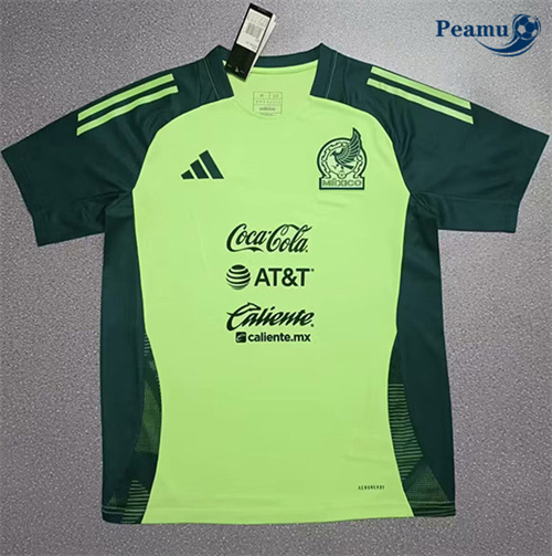 Maglia Calcio México Formazione light Verde 2025-2026