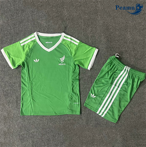 Maglia Calcio México Bambino Portiere Copa de Oro Verde 2025-2026