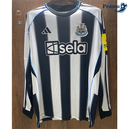 Maglia Calcio Newcastle United Prima Manica lunga 2025-2026