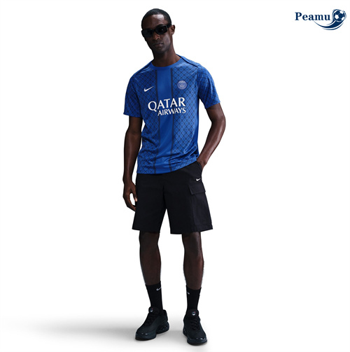Maglia Calcio PSG Formazione Blu 2025-2026