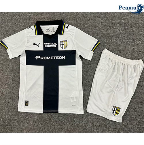 Maglia Calcio Parma Calcio-Parme Bambino Prima 2025-2026