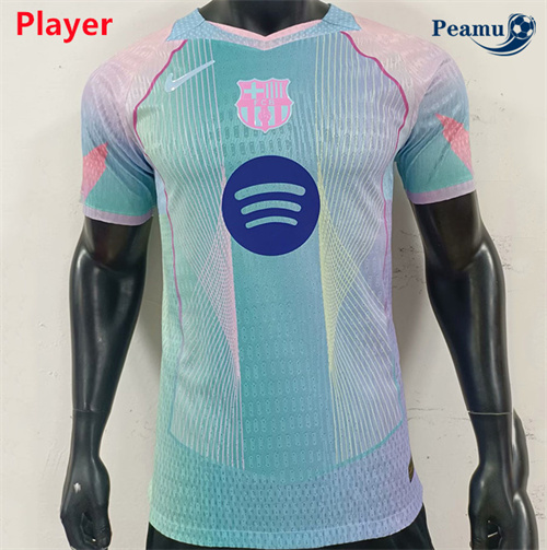 Maglia Calcio Player Barcelona Speciale Blu 2025-2026