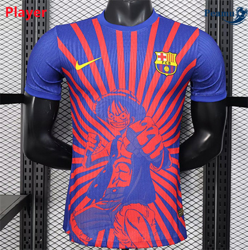 Maglia Calcio Player Barcellona Speciale Rosso/Blu 2025-2026