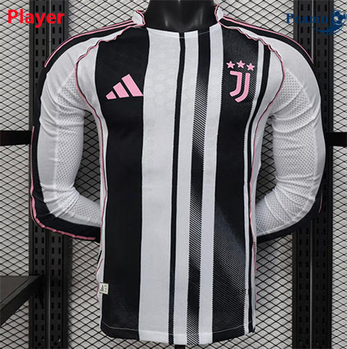 Maglia Calcio Player Juventus Prima Manica lunga 2025-2026