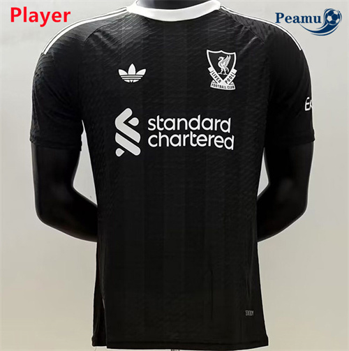 Maglia Calcio Player Liverpool Portiere nero 2025-2026