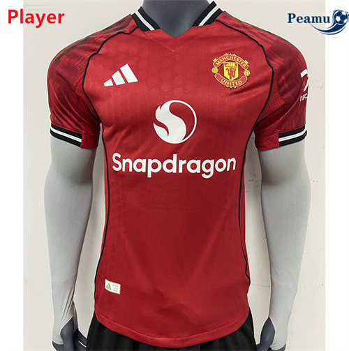 Maglia Calcio Player Manchester United Prima 2025-2026