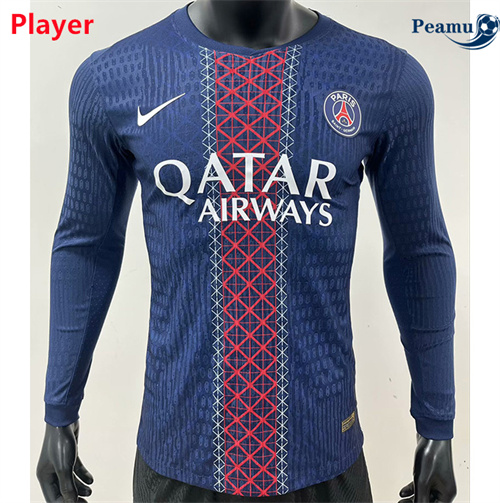 Maglia Calcio Player PSG Prima Manica lunga 2025-2026
