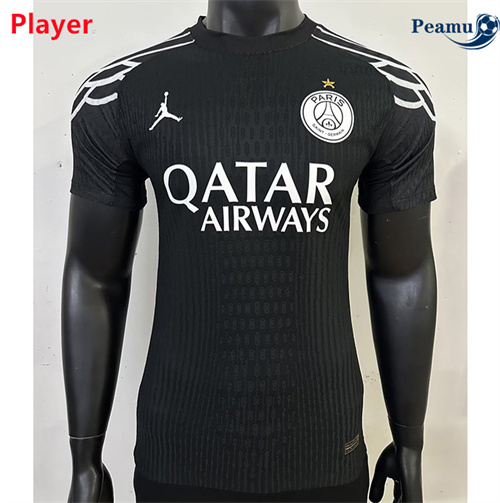 Maglia Calcio Player PSG championship nero 2025-2026