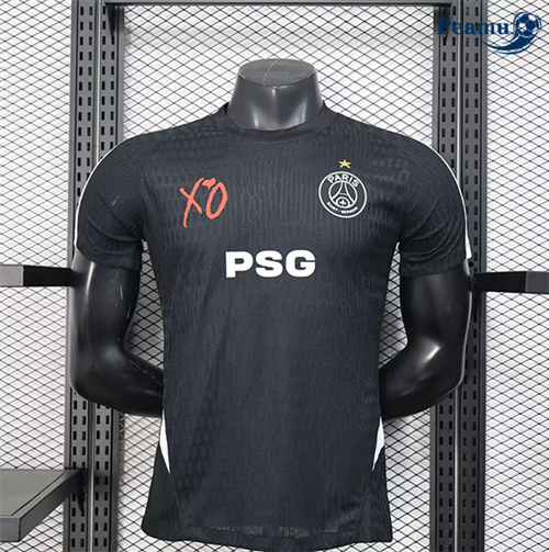 Maglia Calcio Player PSG nero 2025-2026