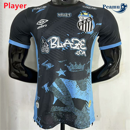 Maglia Calcio Player Santos Speciale nero 2025-2026