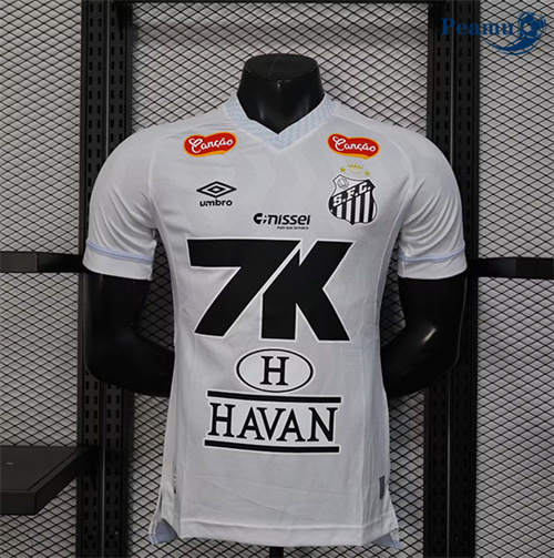 Maglia Calcio Player Santos Bianco 2025-2026