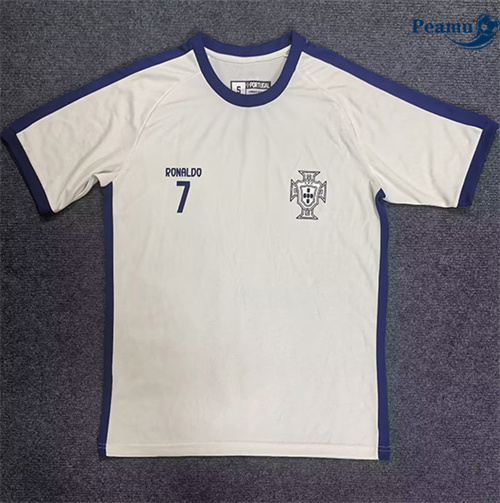 Maglia Calcio Portogallo beige número 7 2025-2026