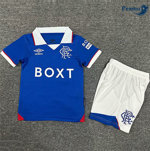 Maglia Calcio Rangers Bambino Prima 2025-2026