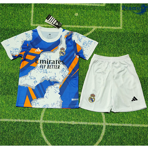 Maglia Calcio Real Madrid Bambino Speciale Blu 2025-2026
