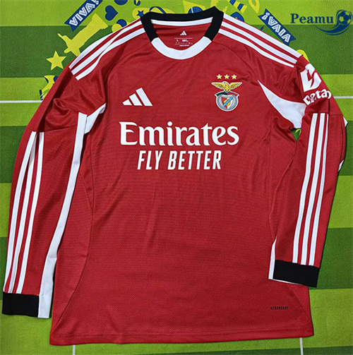 Maglia Calcio Benfica Prima Manica lunga 2025-2026