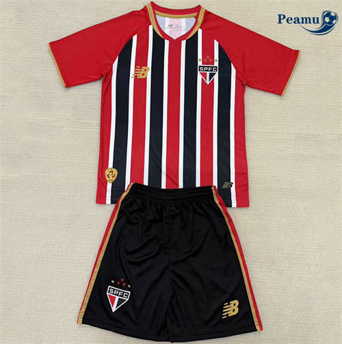 Maglia Calcio Sao Paulo Bambino Seconda 2025-2026