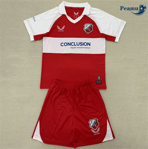 Maglia Calcio Utrecht Bambino Quarto 2025-2026