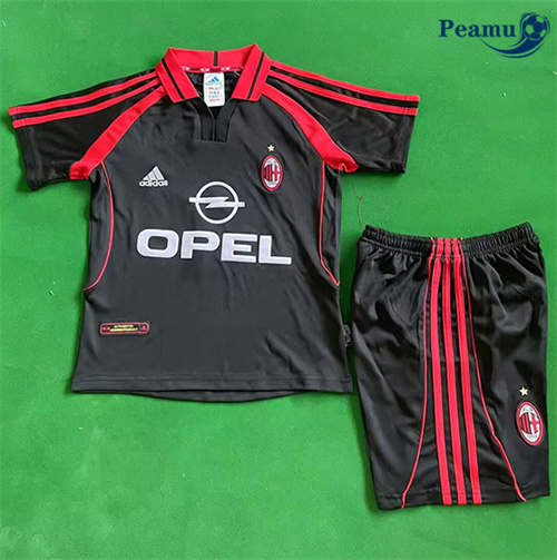 Classico Maglie Calcio AC Milan Bambino Terza 2000-01