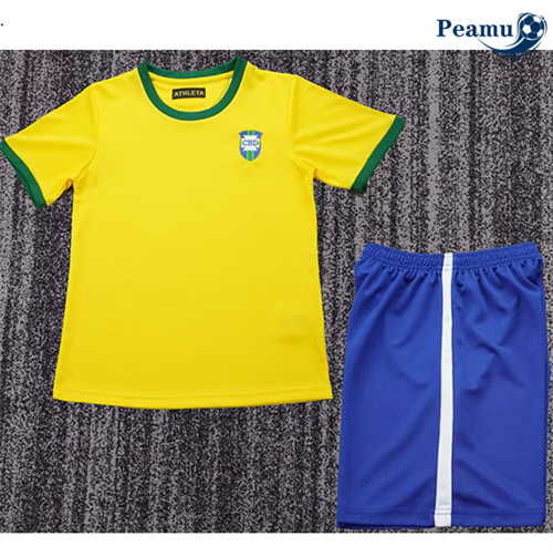 Classico Maglie Calcio Brasile Bambino Prima 1970