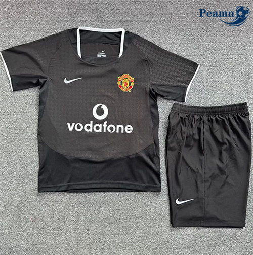 Classico Maglie Calcio Manchester United Bambino Seconda 2003-04