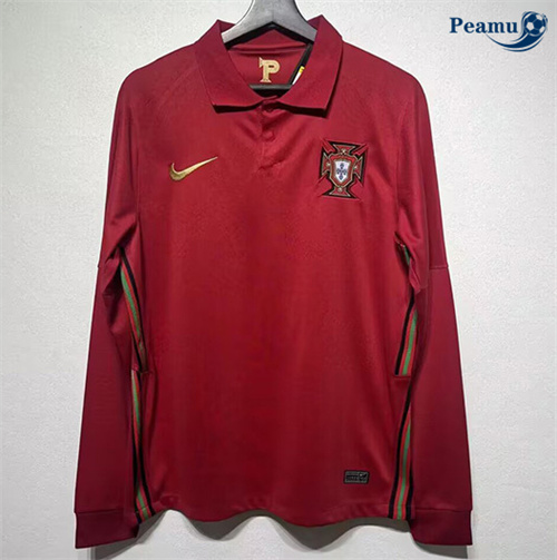 Classico Maglie Calcio Portugal Prima Manica lunga 2020