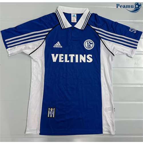 Classico Maglie Calcio Schalke 04 Prima 1998-00