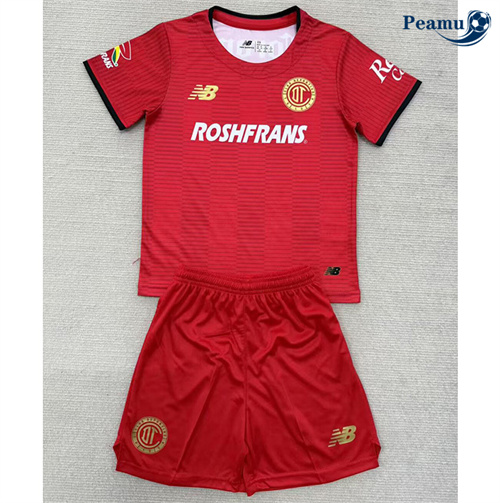 Maglia Calcio Deportivo Toluca Bambino Prima 2025-2026