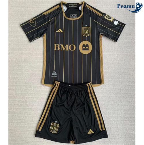 Maglia Calcio Los Angeles FC Bambino nero 2025-2026